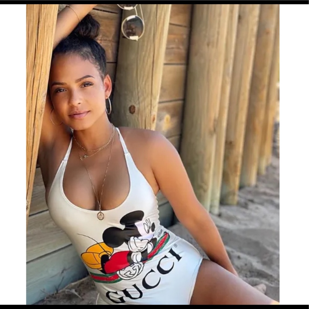 Gucci x Disney Mickey swimsuit US women size Large